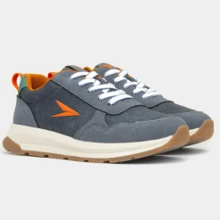 Toney Kids Blue Lace Up Trainer*Osaga Best