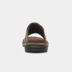 Yellowstone Mens Brown Leather Mule Sandal*Osaga Best