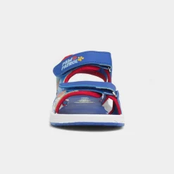 Kids Blue Easy Fasten Light Up Sandal*Paw Patrol Fashion