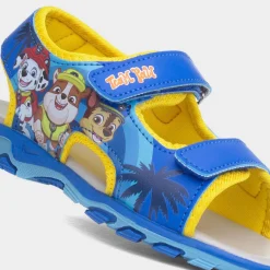 Kids Blue Easy Fasten Sandal*Paw Patrol Hot