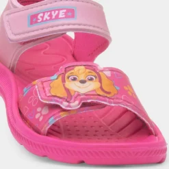 Kids Fuchsia Easy Fasten EVA Sandal*Paw Patrol New