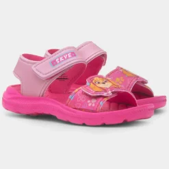 Kids Fuchsia Easy Fasten EVA Sandal*Paw Patrol New