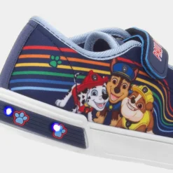 Kids Navy Easy Fasten Light Up Canvas*Paw Patrol Discount
