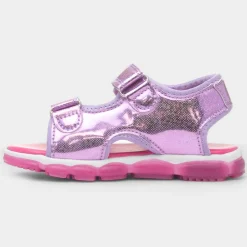 Kids Purple Easy Fasten Light Up Sandal*Paw Patrol Outlet