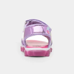 Kids Purple Easy Fasten Light Up Sandal*Paw Patrol Outlet