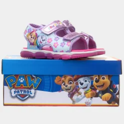 Kids Purple Easy Fasten Light Up Sandal*Paw Patrol Outlet