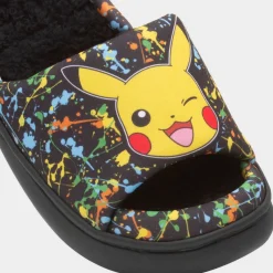Kids Multi Pikachu Warm Lined Slipper*Pokémon Outlet