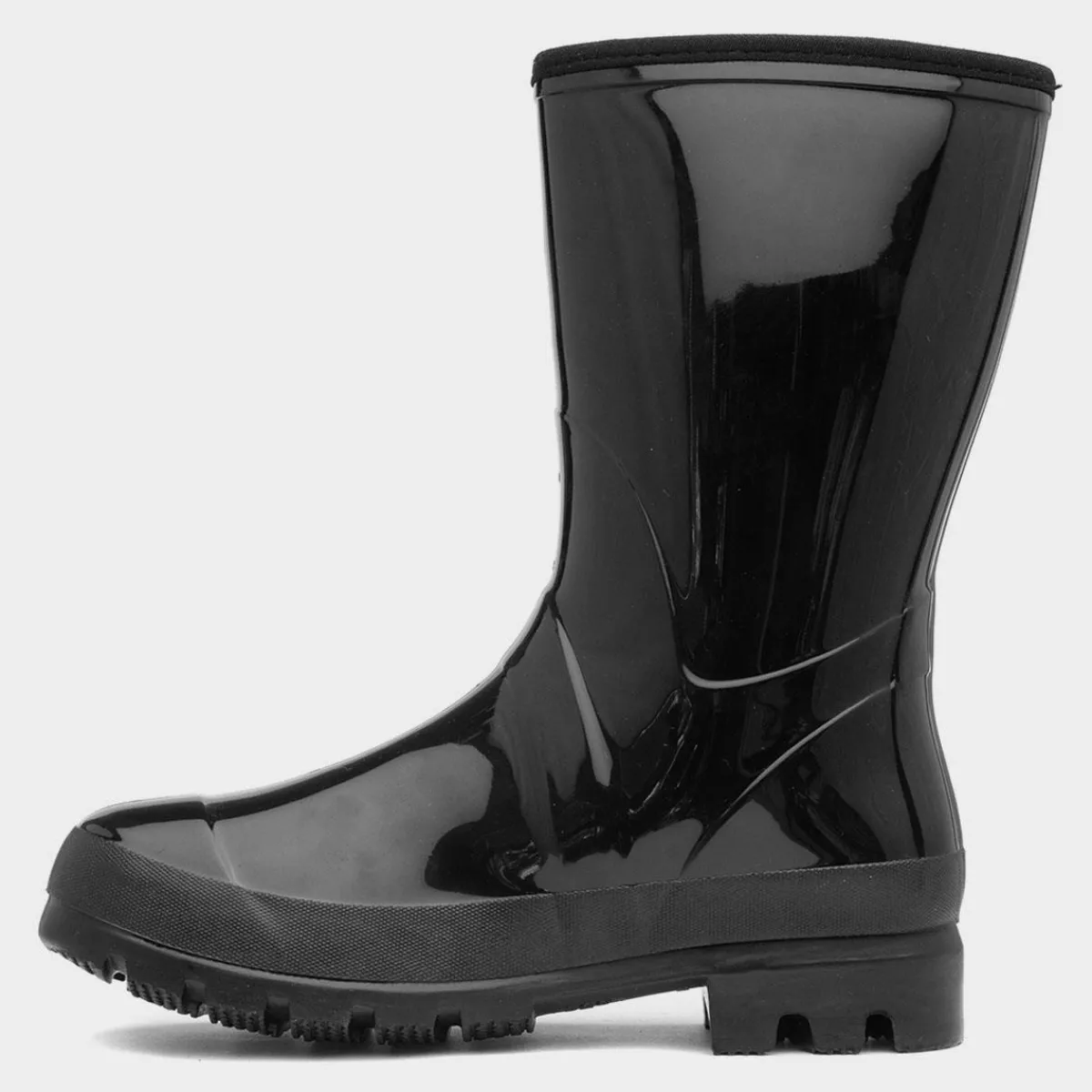 Rainstorm Womens Patent Warm Lined Welly*shoezone Best