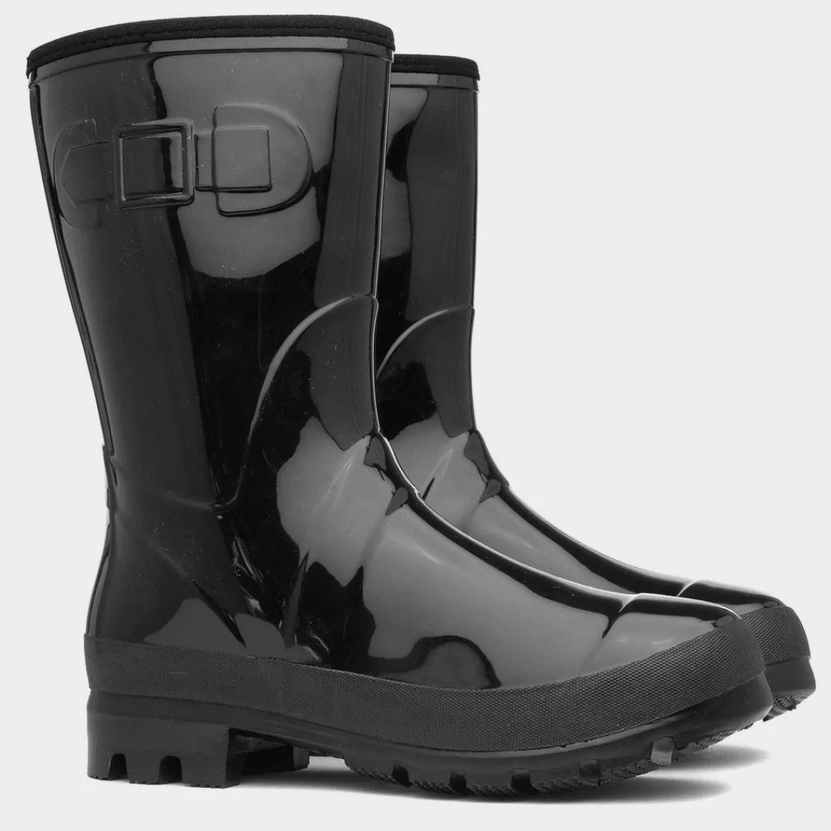 Rainstorm Womens Patent Warm Lined Welly*shoezone Best