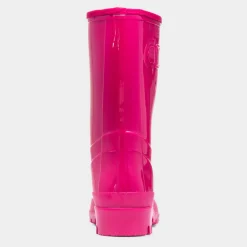 Rainstorm Womens Patent Warm Lined Welly*shoezone Clearance