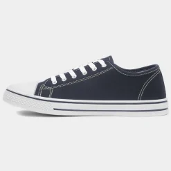 Bowman Mens Navy Canvas*Red Fish Sale