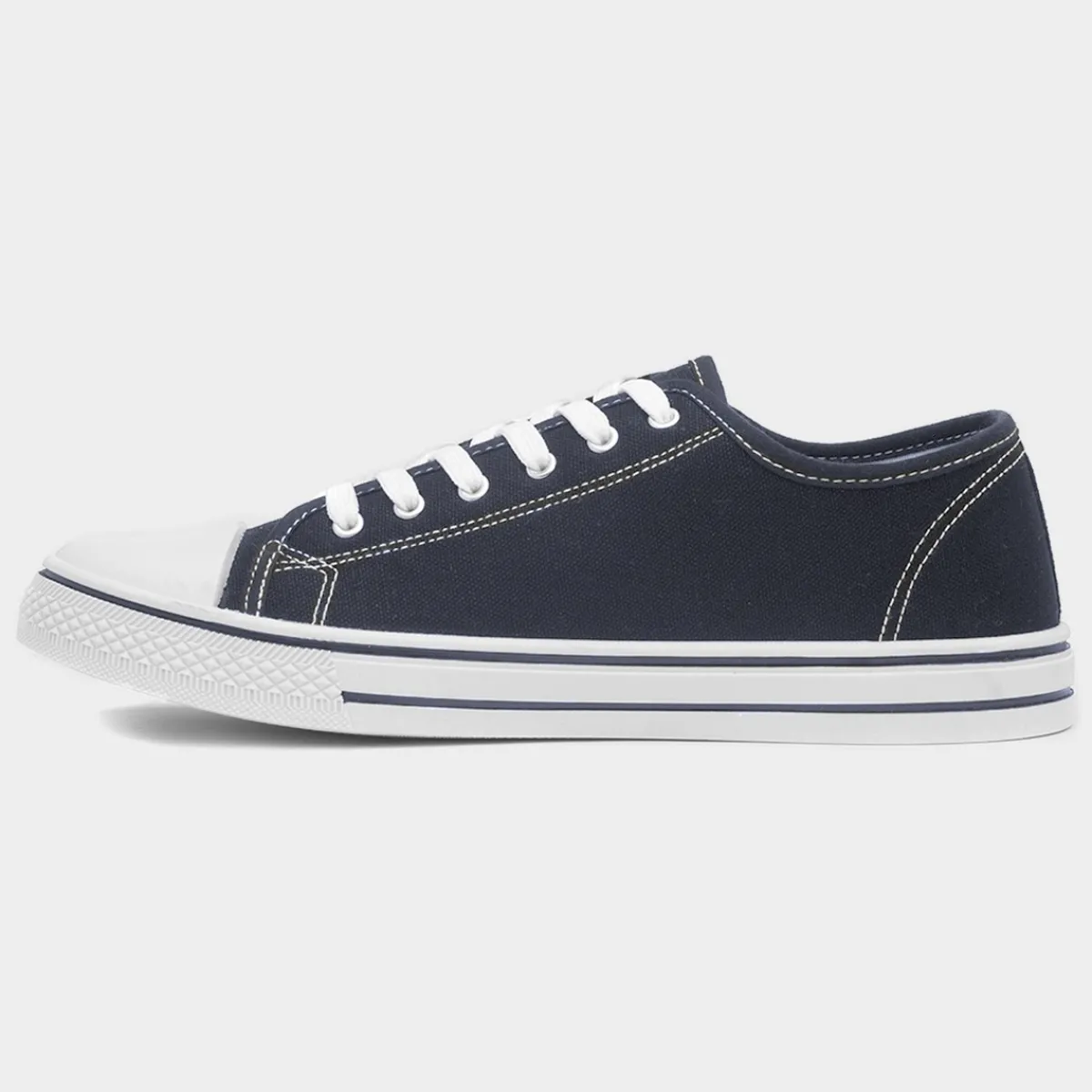 Bowman Mens Navy Canvas*Red Fish Sale