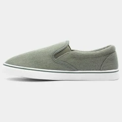 Bryce Mens Khaki Slip On Canvas*Red Fish Clearance