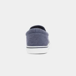Bryce Mens Stonewash Slip On Canvas*Red Fish Fashion