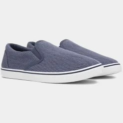 Bryce Mens Stonewash Slip On Canvas*Red Fish Fashion