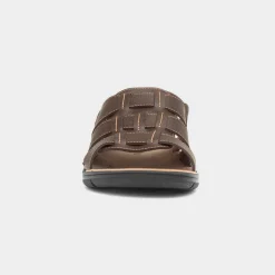 Elmer Mens Brown Mule Sandal*Red Fish Clearance