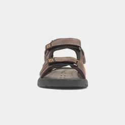 Hayden Mens Easy Fasten Sandal*Red Fish New