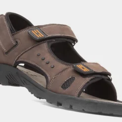Hayden Mens Easy Fasten Sandal*Red Fish New