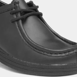 Iggy Kids Black Coated Leather Shoe*Red Fish Discount