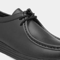 Iggy Womens Black Coated Leather Shoe*Red Fish Sale
