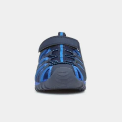 Ike Boys Navy Easy Fasten Sandal*Red Fish Outlet