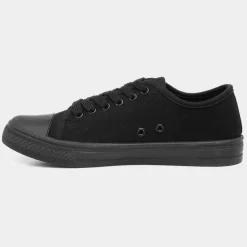 Meru Womens Lace Up Canvas Shoe*Red Fish Sale