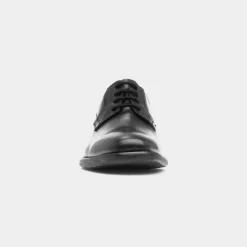 Arno Mens Black Leather Formal Shoe*Red Level Discount