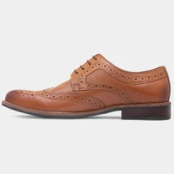 Chiesa Mens Leather Brogue Shoe*Red Level Sale