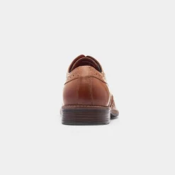Chiesa Mens Leather Brogue Shoe*Red Level Sale