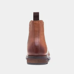 Clark Mens Tan Leather Chelsea Boot*Red Level Discount