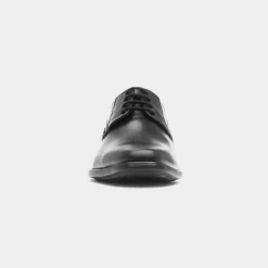 Sesia Mens Black Lace Up Leather Shoe*Red Level Online