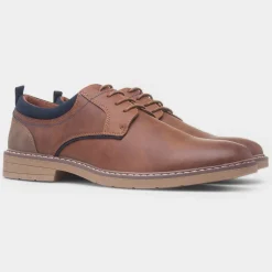aro Mens Lace Up Shoe*Red Level Hot