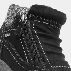 Alicia Womens Black Ankle Boot*Relife Clearance