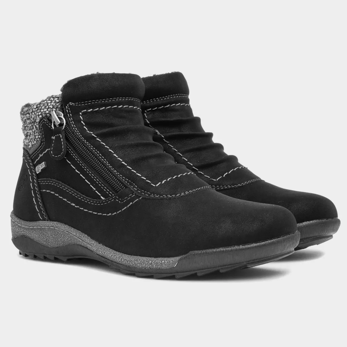 Alicia Womens Black Ankle Boot*Relife Clearance