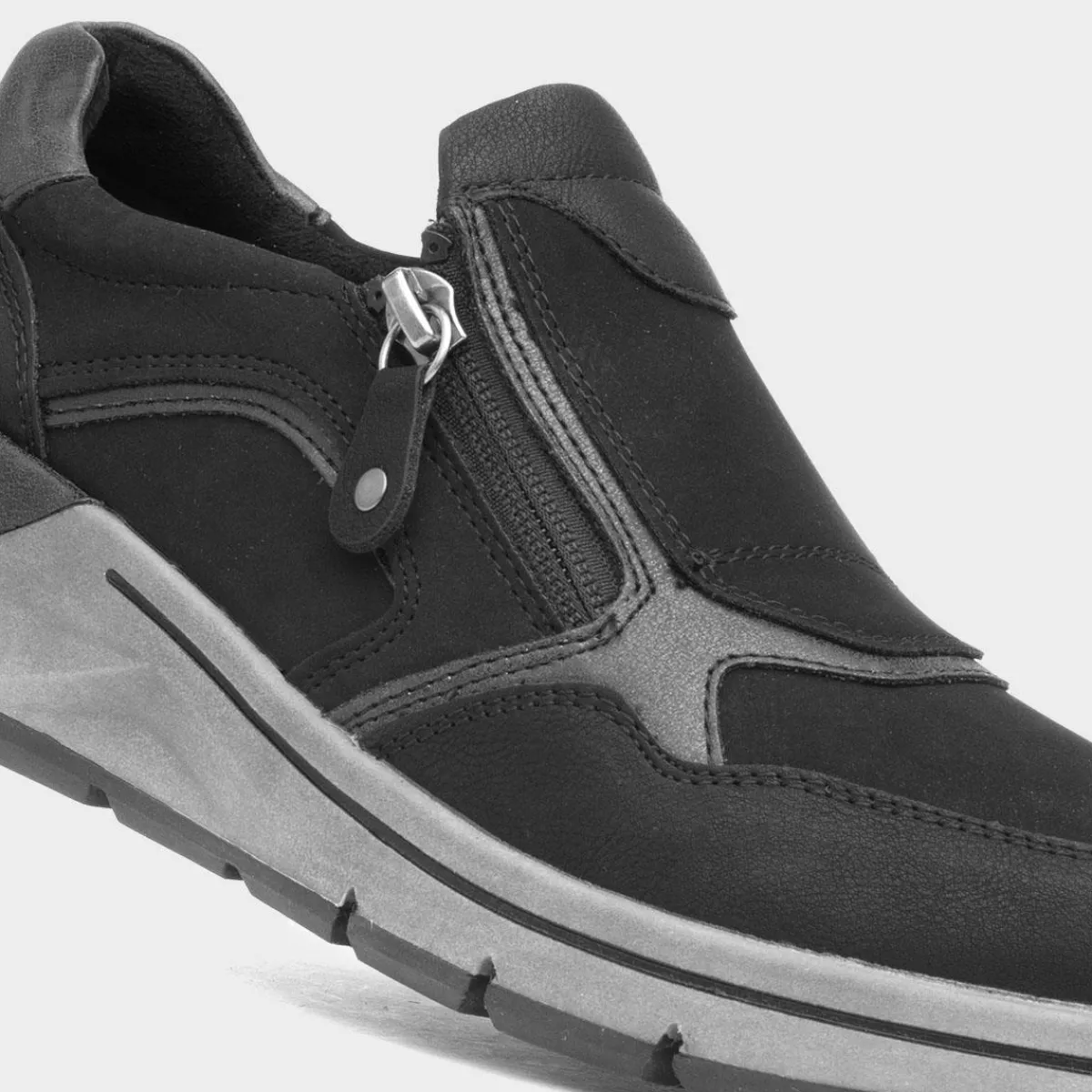 Ava Womens Black Casual Shoe*Relife Hot