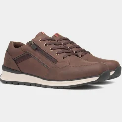 Carson Mens Brown Casual Shoe*Relife Discount