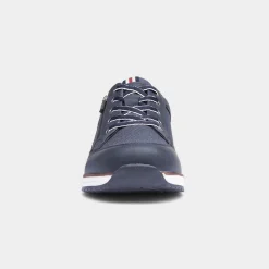 Casey Mens Navy Lace Up Shoe*Relife Clearance