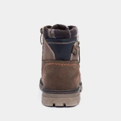 Chris Mens Cognac Brown Zip Up Boot*Relife Fashion