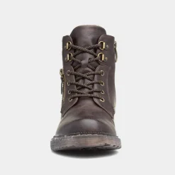 Diana Womens Brown Lace Up Boot*Relife Hot
