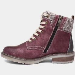 Diane Womens Lace Up Ankle Boot*Relife Outlet