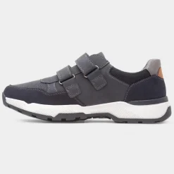 Ian Mens Navy Casual Shoe*Relife Fashion