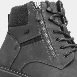 Jay Mens Grey Wide Fit Ankle Boot*Relife Clearance