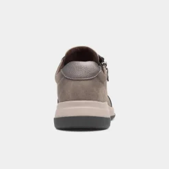 Mia Womens Taupe Casual Lace Up Shoe*Relife Sale