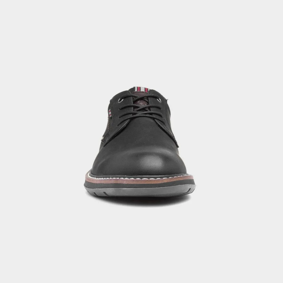 Mikey Mens Black Lace Up Shoe*Relife Fashion