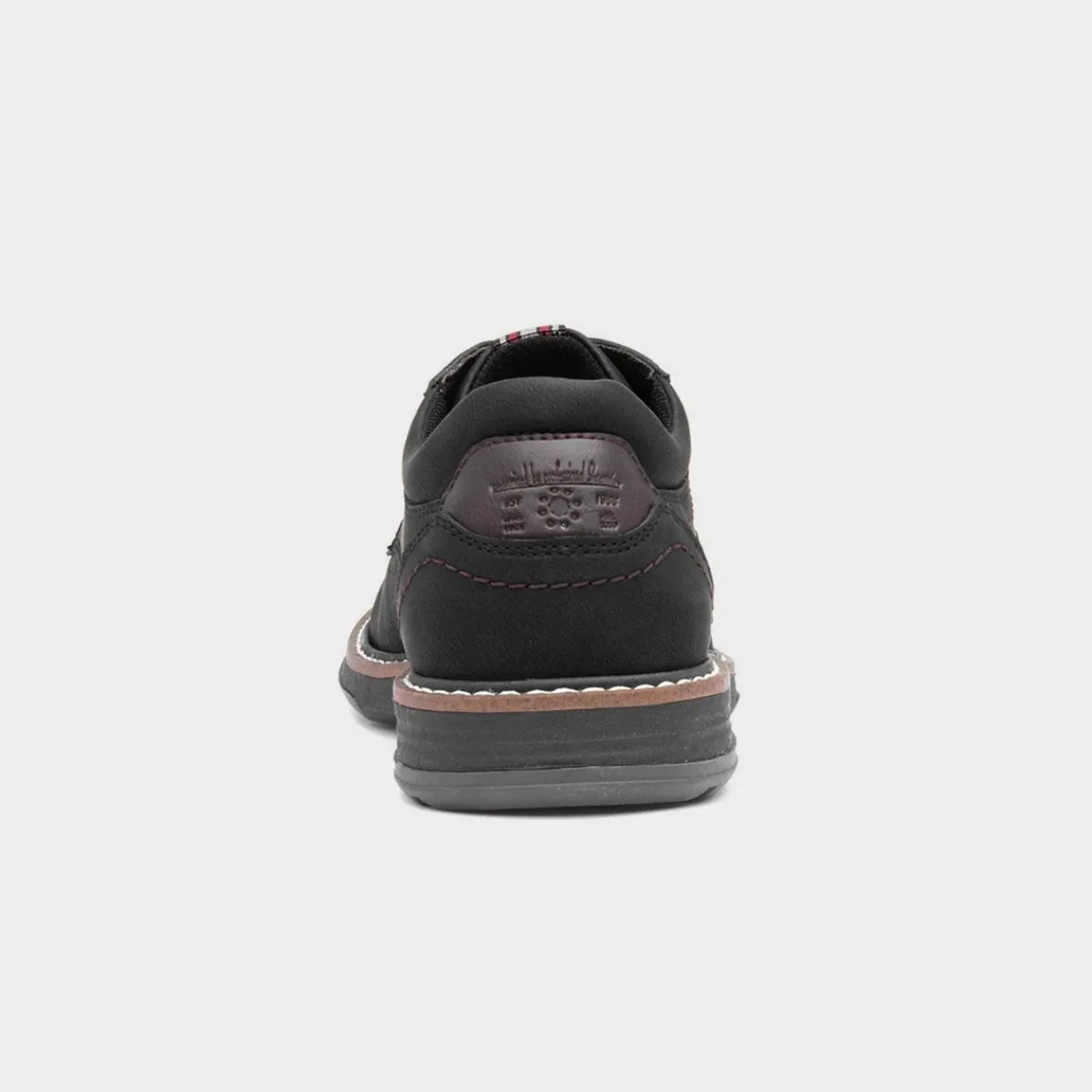 Mikey Mens Black Lace Up Shoe*Relife Fashion