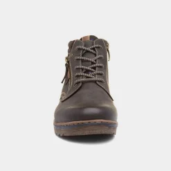 Nick Mens Brown Lace Up Ankle Boot*Relife Outlet