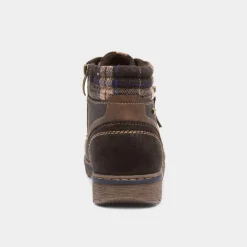 Nick Mens Brown Lace Up Ankle Boot*Relife Outlet