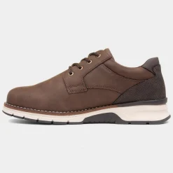 Ryan Mens Brown Casual Shoe*Relife Discount