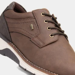 Ryan Mens Brown Casual Shoe*Relife Discount