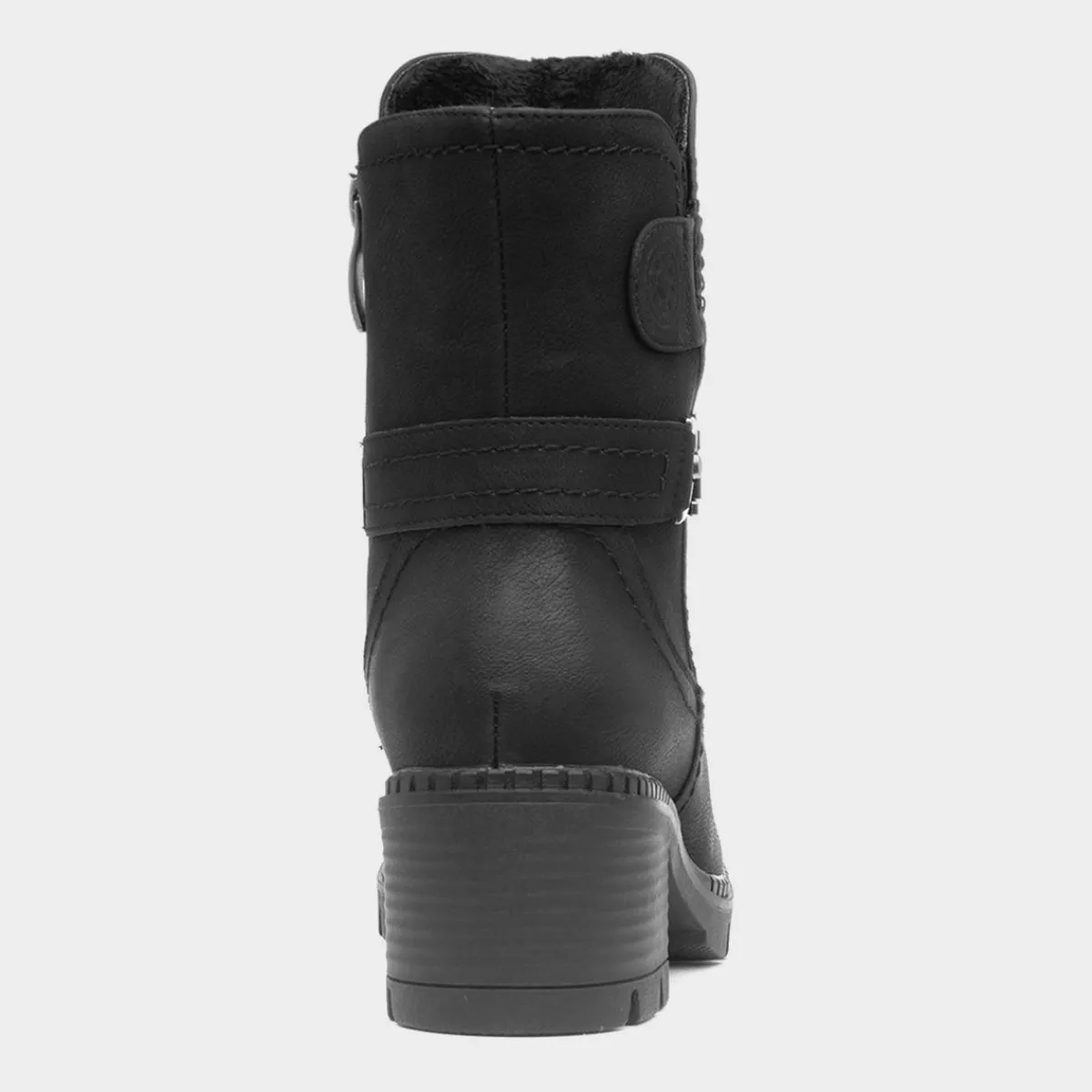Sonya Womens Black Heeled Boot*Relife Hot